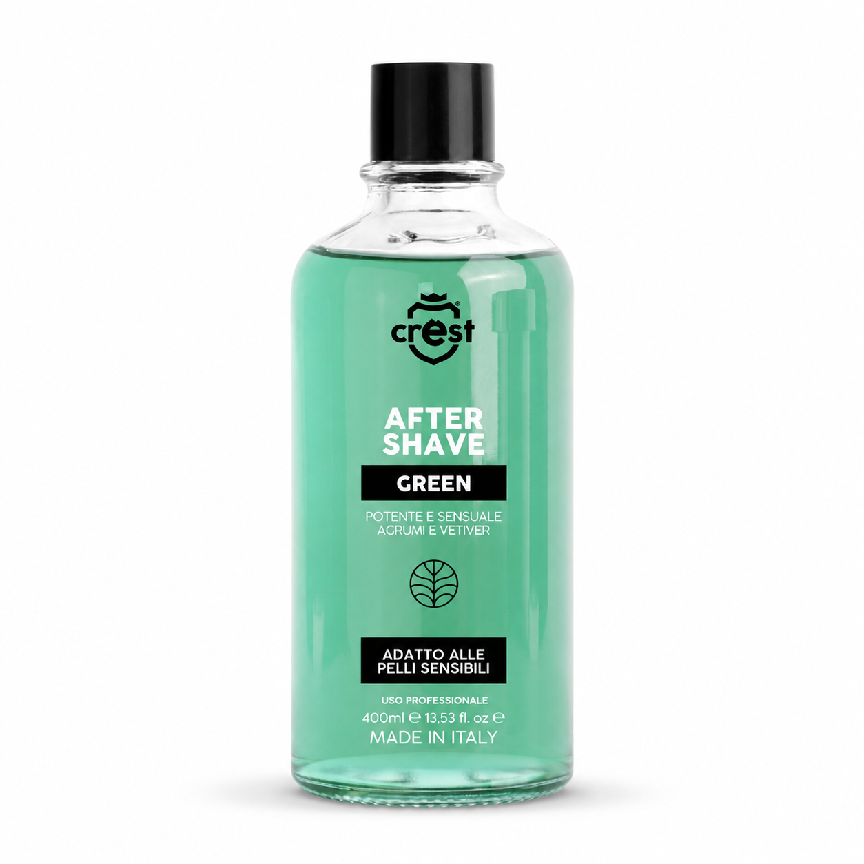 CREST After Shave Green – Dopobarba Agrumi e Vetiver