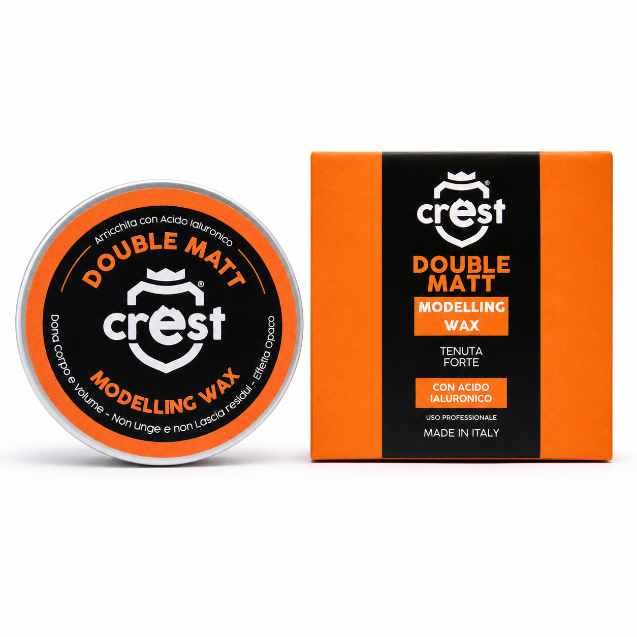 Crest Double Matt – Cera Modellante Opaca Tenuta Forte