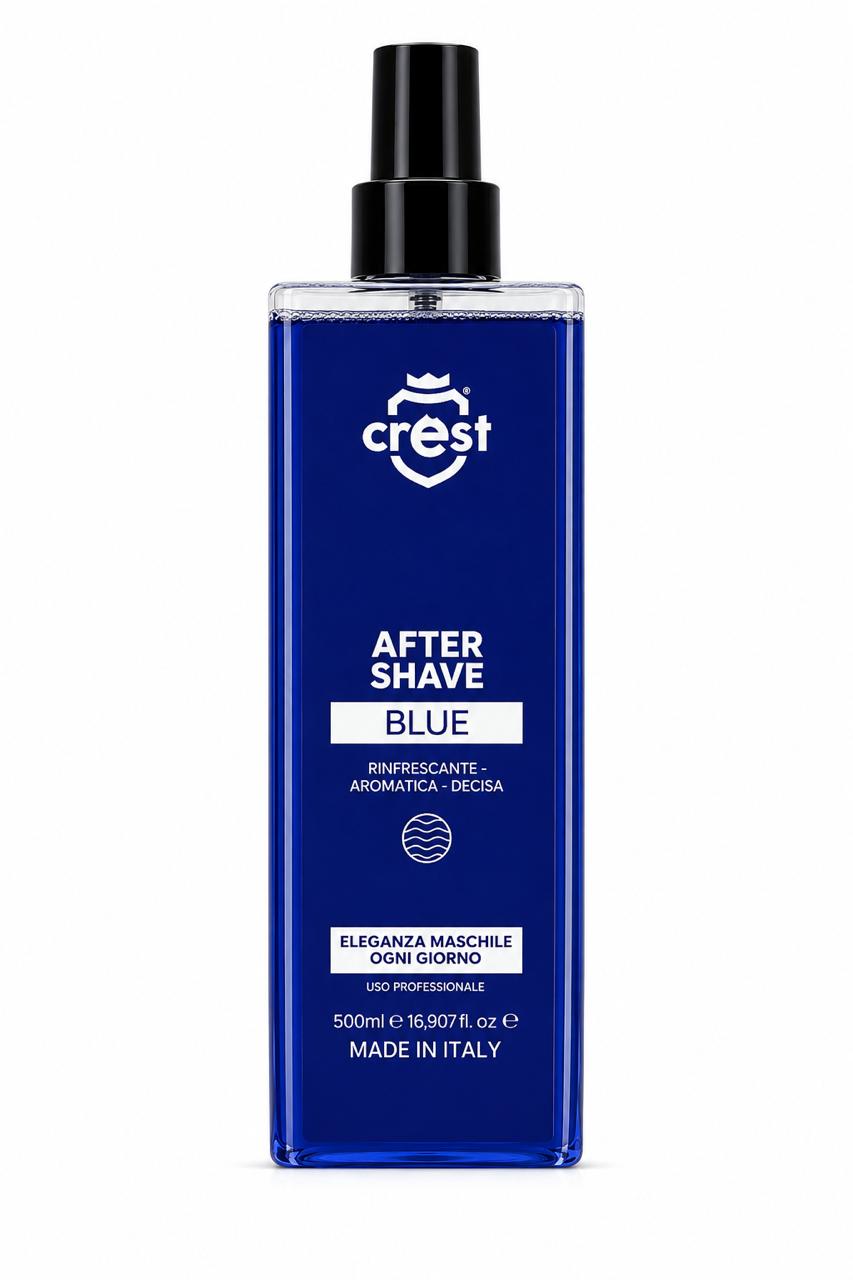 CREST After Shave Blue – Dopobarba Esotico e Legnoso