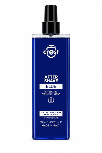 CREST After Shave Blue – Dopobarba Esotico e Legnoso