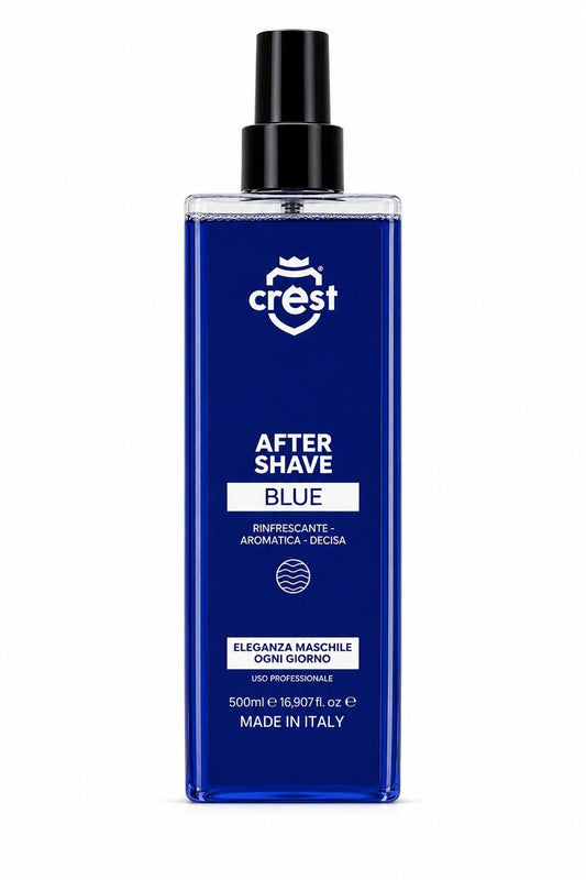 CREST After Shave Blue – Dopobarba Esotico e Legnoso