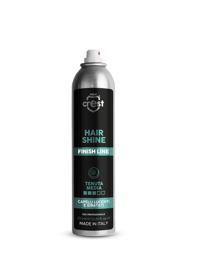 Spray lucidante professionale per capelli disidratati e opachi
