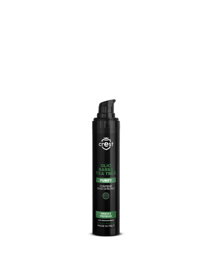 Olio Barba Tea Tree – Olio Barba Purificante e Lenitivo
