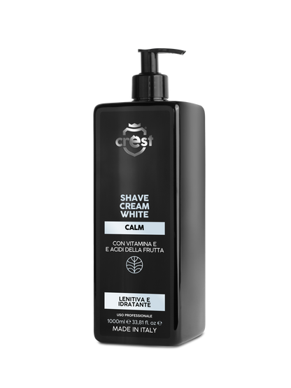 Crest Shave Cream White Calm – Crema Barba Lenitiva per Pelli Sensibili